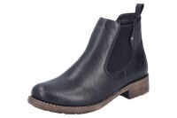 Rieker Damenstiefelette schwarz/schwarz
