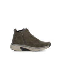 Gabor - Damenschnürstiefel - Velour - oliv/forest