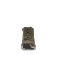 Gabor - Damenschnürstiefel - Velour - oliv/forest
