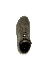 Gabor - Damenschnürstiefel - Velour - oliv/forest