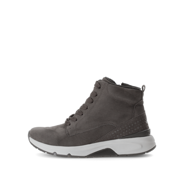 Gabor - Rollingsoft - Damenstiefel - Nubuk - pepper (Flausch)