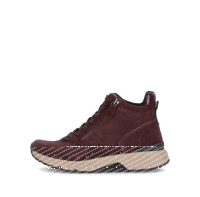 Gabor - Rollingsoft - Damenstiefel - Velour/Lack - merlot