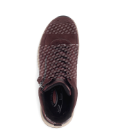 Gabor - Rollingsoft - Damenstiefel - Velour/Lack - merlot