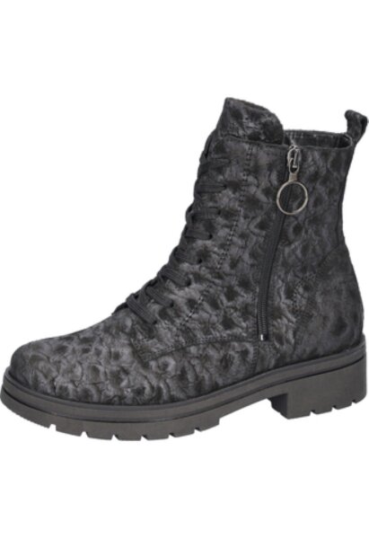 Waldläufer - K-Zoe - Damenschnürstiefel - schwarz - Weite K