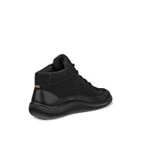 Ecco - Soft Zero Bootie Wp - Damenschnürstiefel - Black/Black