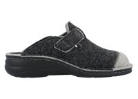 Finn Comfort Antholz Damenpantolette Filz Anthrazit