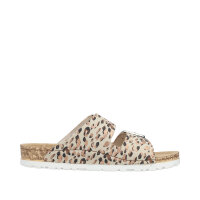 Rieker Damenpantolette cream-cooper/perle