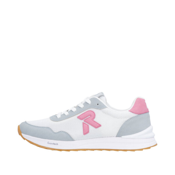 Rieker Damensneaker bleu/weiss/pink/weiss