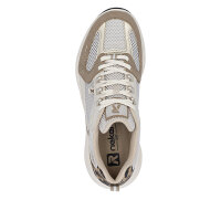 Rieker Damensneaker shell/palegold/marble/perle/beige