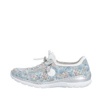 Rieker Damenslipper ice-multi/weiss-silber