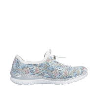 Rieker Damenslipper ice-multi/weiss-silber