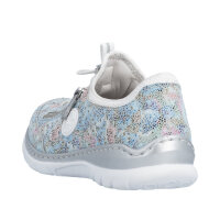 Rieker Damenslipper ice-multi/weiss-silber