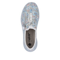 Rieker Damenslipper ice-multi/weiss-silber