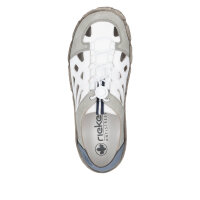 Rieker Damenslipper cement/weiss/jeans