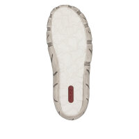 Rieker Damenslipper cement/weiss/jeans