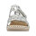 Rieker Damenpantolette hellgrau-multi