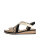 Rieker Damensandale shell/beige/lightgold/schwarz