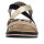 Rieker Damensandale shell/beige/lightgold/schwarz