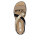 Rieker Damensandale shell/beige/lightgold/schwarz