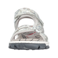 Rieker Damensandale hellgrau-multi/perlcloud