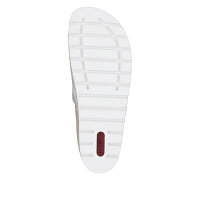 Rieker Damenpantolette offwithe-gold/muschel