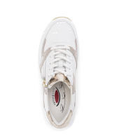 Gabor - rollingsoft - Chevron/Dream - Damenschnürer - weiss/oasi/platino