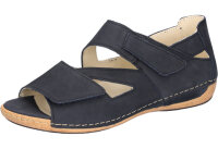 Waldläufer Heliett Damensandale marine Weite H