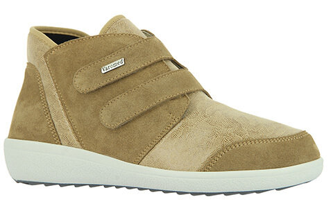 Varomed Lyon Klett-Stiefelette goldpuder