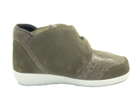 Varomed Lyon Klett-Stiefelette goldpuder