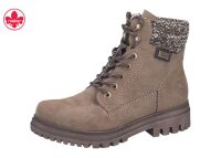 Rieker Damenstiefel brown/havanna/braun-beige