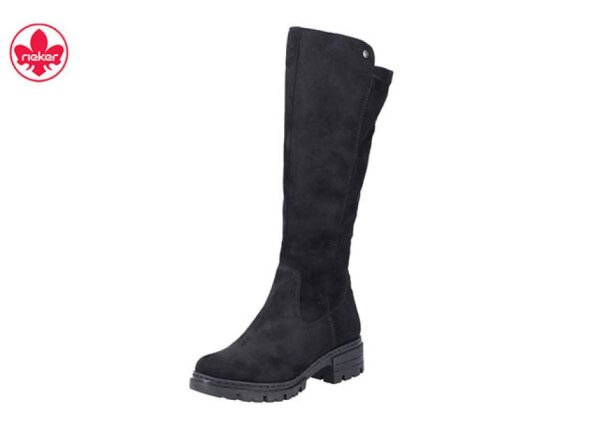 Rieker Damenlangschaftstiefel schwarz