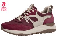 Rieker Damensneaker bordeaux/perle/bronze