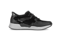 Gabor - Velour/Foular/Mesh - Damenschnürer - black