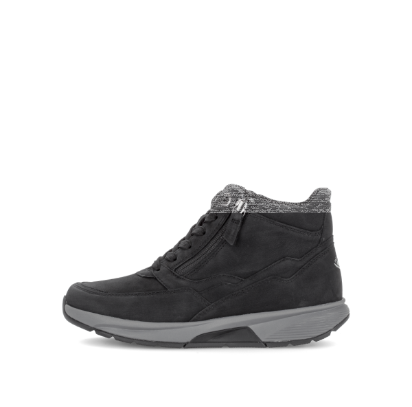 Gabor - Soft Nubuk - Damenschnürstiefel - black (Micro)