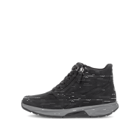 Gabor - Soft Nubuk - Damenschnürstiefel - black (Micro)