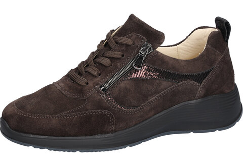 Waldläufer Kalea Damenschnürschuh darkbrown moro Weite K