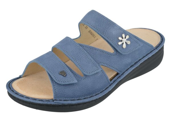 Finn Comfort - Grenada- Damenpantolette -  JEANS